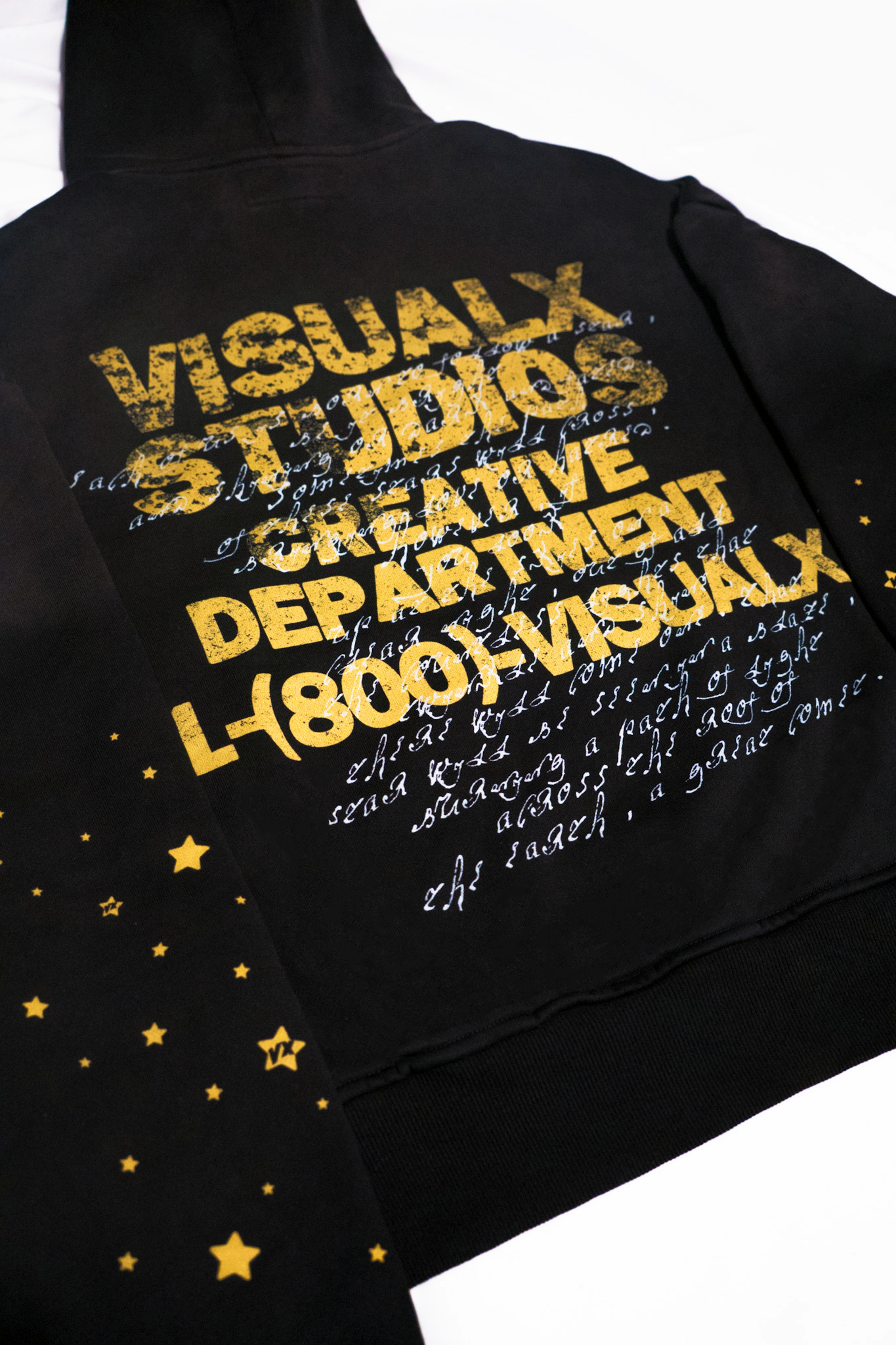 BRODWAY YELLOW STARS HOODIE