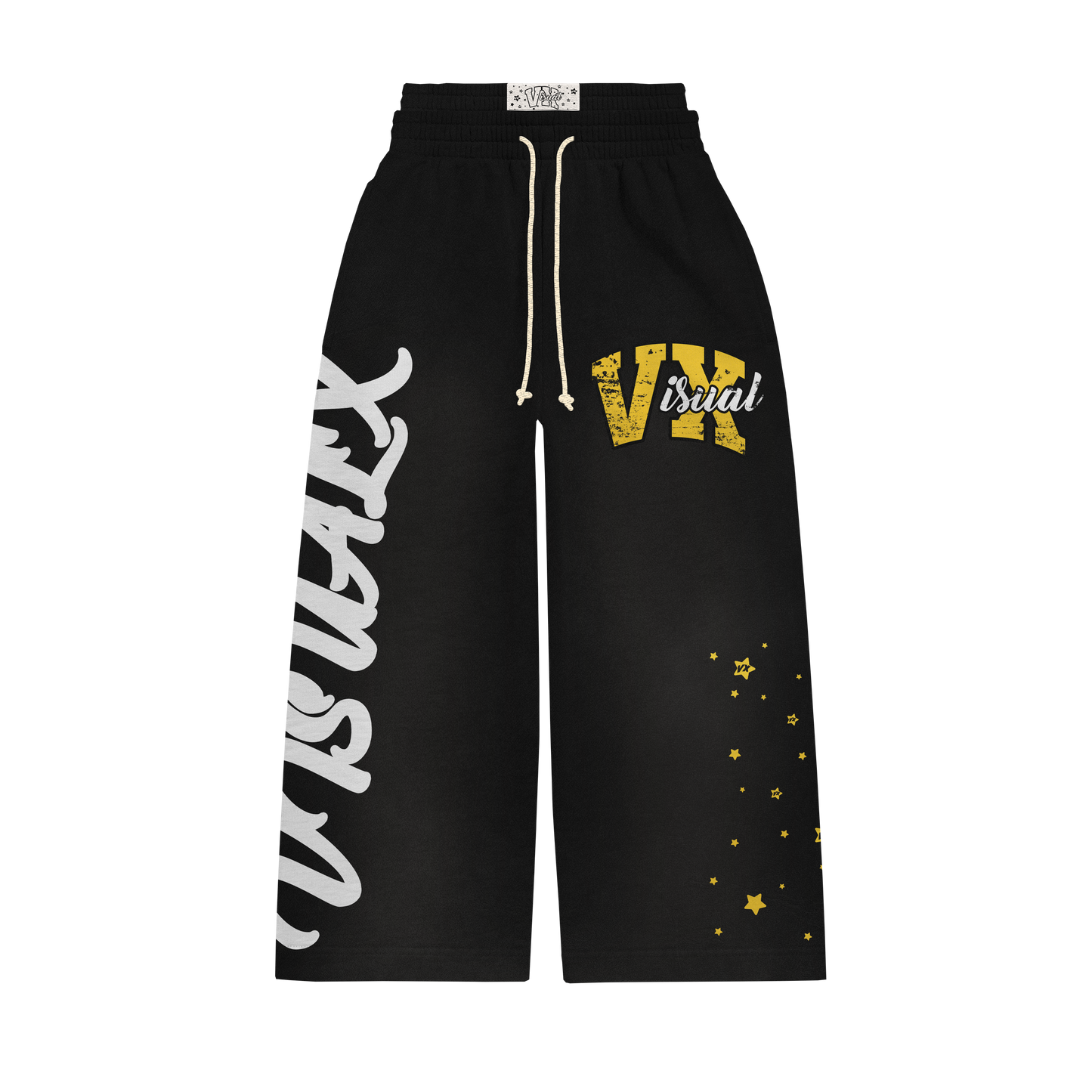 BRODWAY YELLOW STARS SWEATPANTS